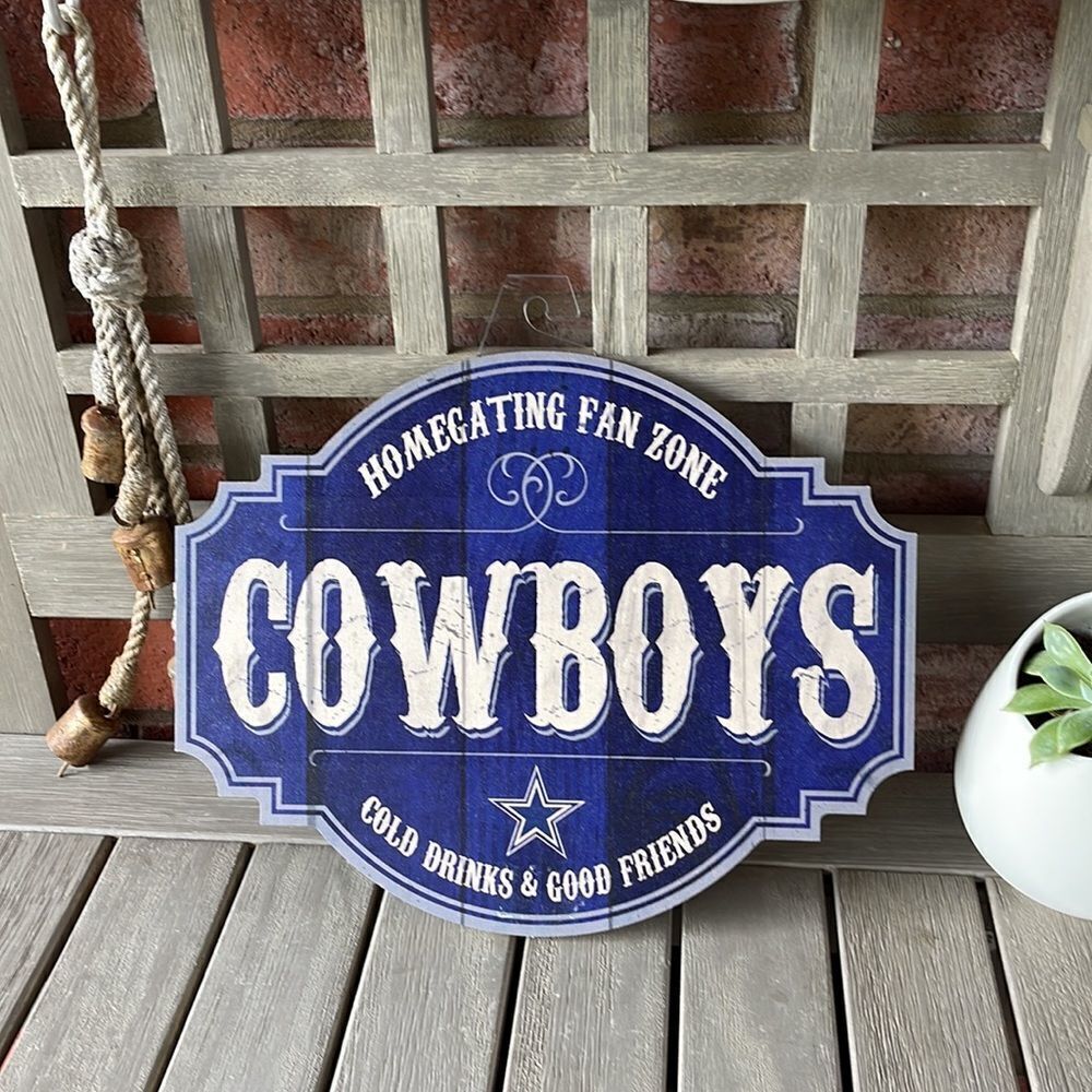 NFL Licensed Dallas Cowboys Pub Home Sign Licensed Football Man Cave LAST ONE